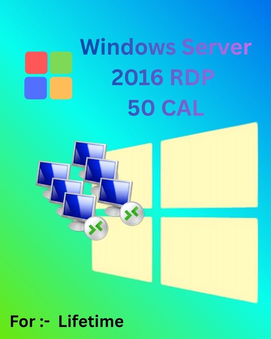 Remote Desktop Services (RDS) licenses Cal 50 User/ Device 2016