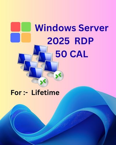 Remote Desktop Services (RDS) licenses Cal 50 User/ Device 2025