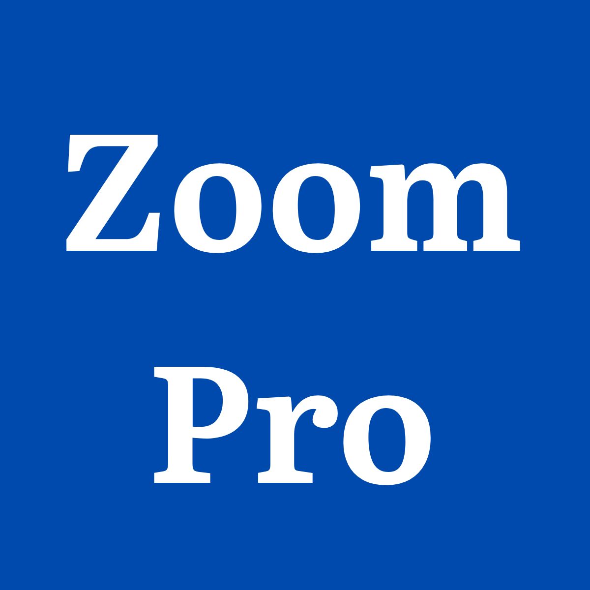 Zoom Workplace Pro Plan for Teams